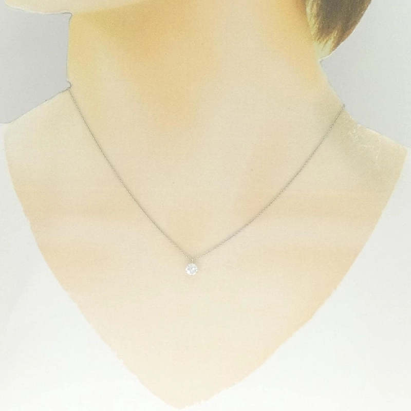 Dây chuyền kim cương PT900/PT850 0.313CT F I1 Tốt - Hàng hiệu Chính hãng 875034