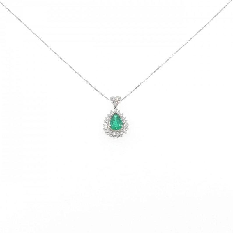 Dây chuyền ngọc lục bảo PT900/PT850 0.88CT - Hàng hiệu Authentic 863167