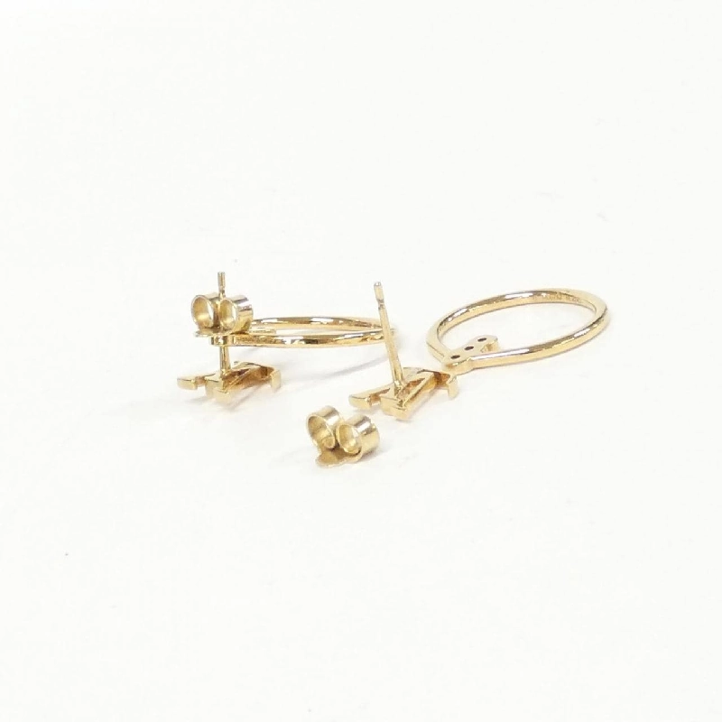 Bông tai Louis Vuitton Buckle Dore LV Eclipse M00763 624165