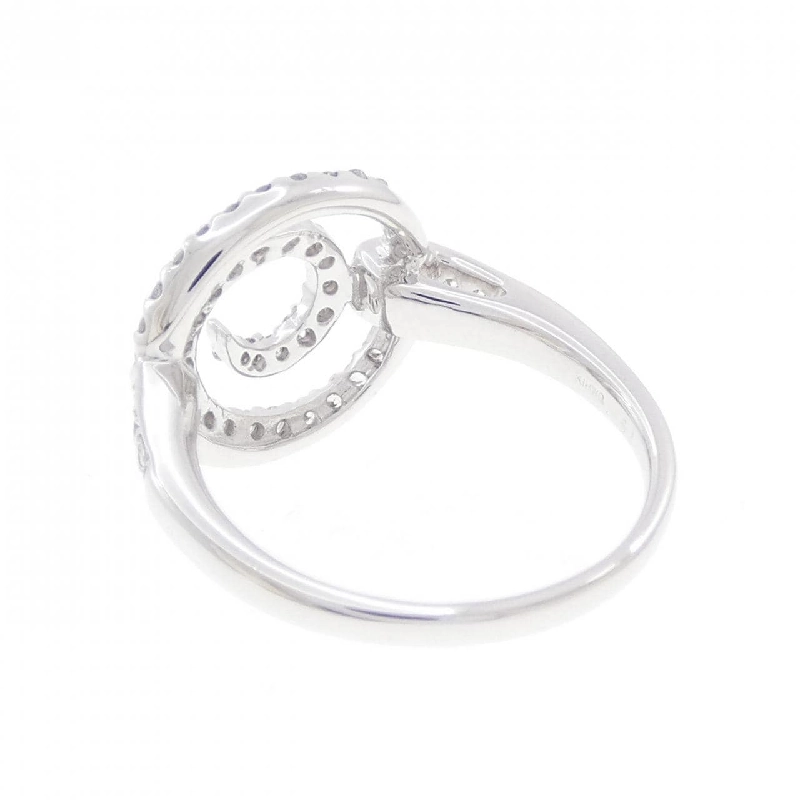 Nhẫn kim cương K18WG 0.52CT 670392