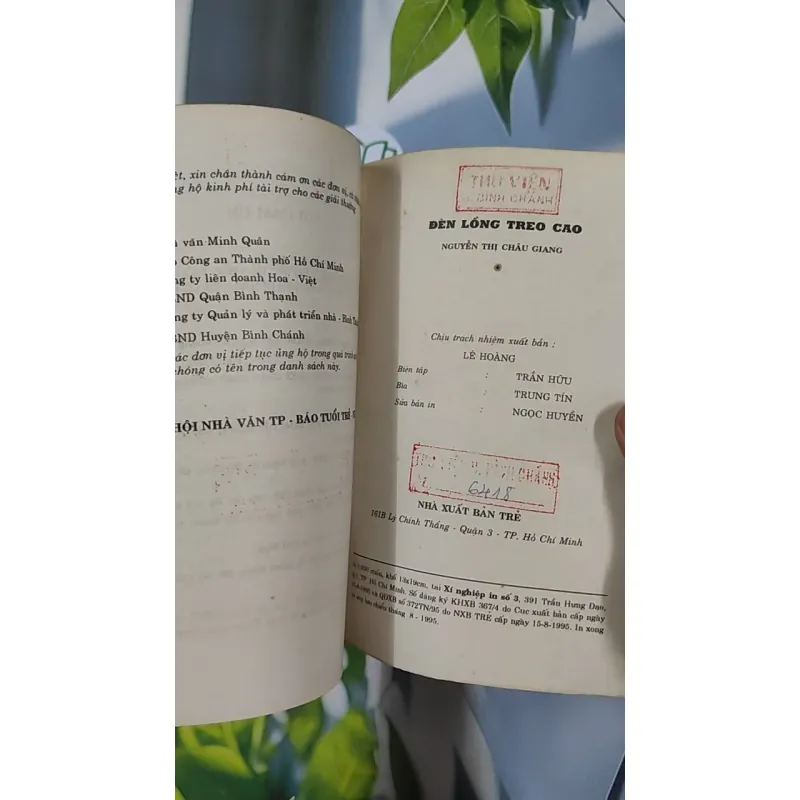 [XƯA] Đèn Lồng Treo Cao (1995) - Nguyễn Thị Châu Giang 798513