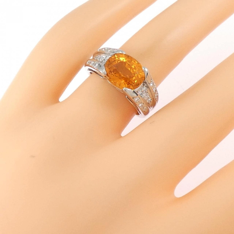 Nhẫn Garnet PT900 5.12CT - Hàng hiệu Chính hãng 849478