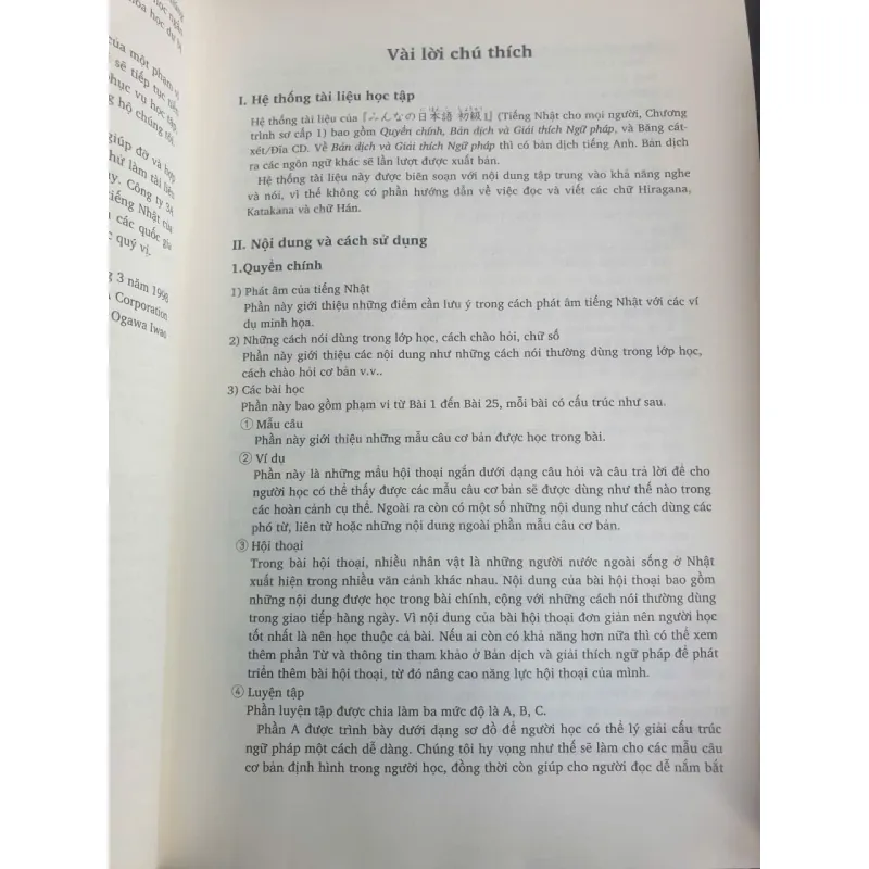 Sách Tiếng Nhật Minna no Nihongo I - Bản dịch và Giải thích Ngữ pháp 934894