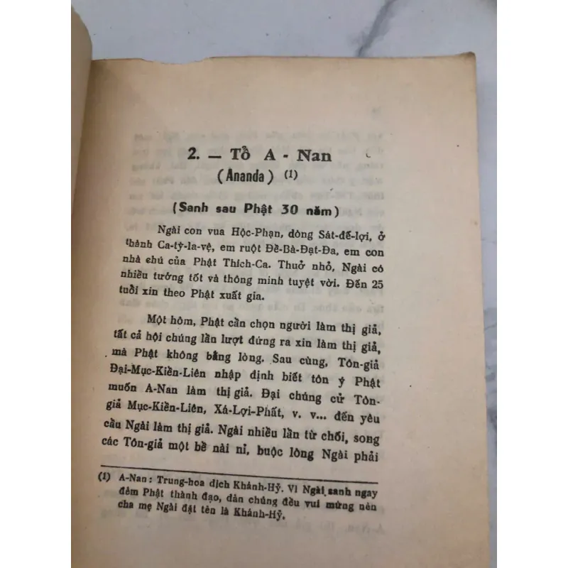 bản đặc biệt - Sử 33 Vị Tổ Thiền Tông Ấn Hoa – Hòa thượng Thích Thanh Từ biên soạn 1972 998482