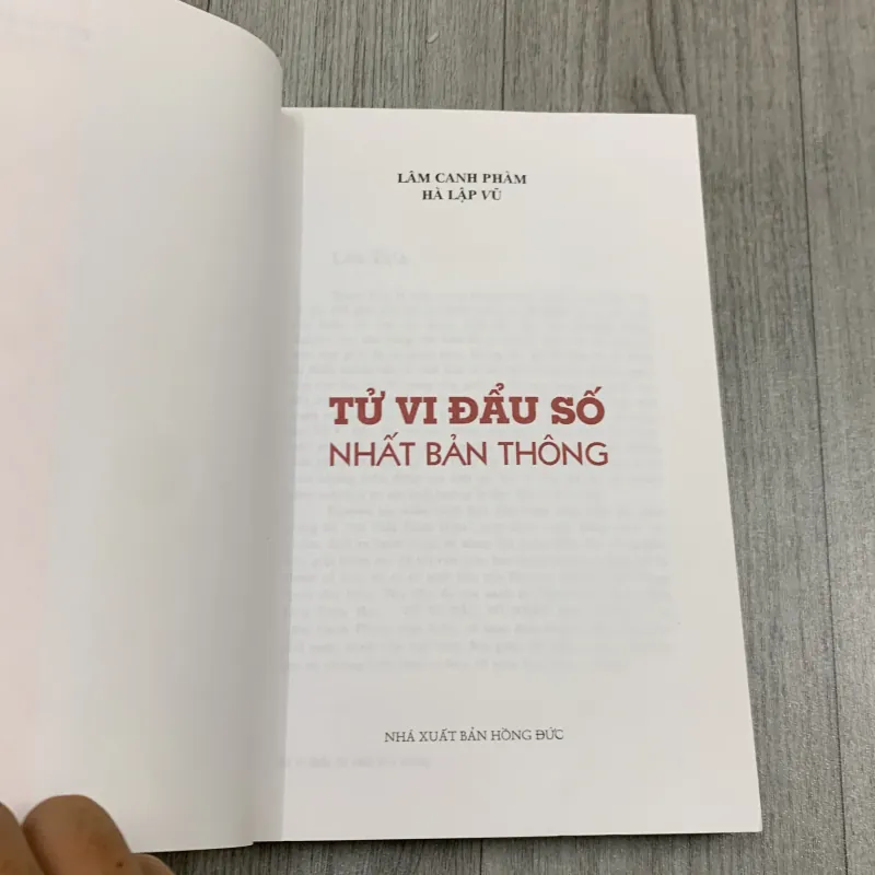 Tử vi đẩu số nhất bản thông. 7b1 756443