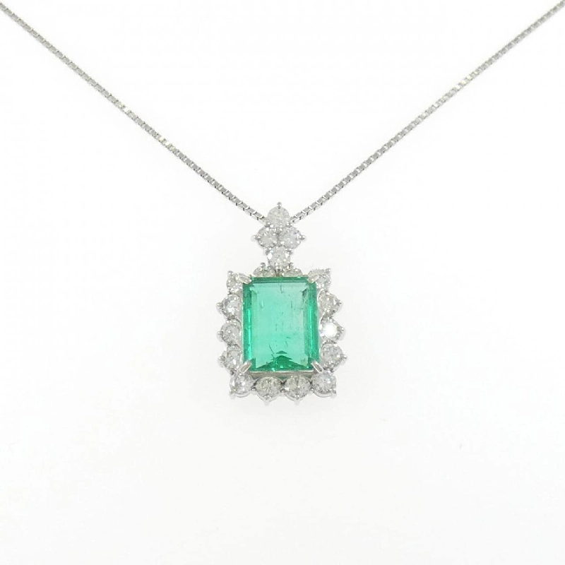 Dây chuyền ngọc lục bảo PT900/PT850 3.77CT - Hàng hiệu Chính hãng 858540