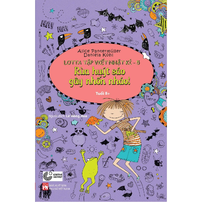 Lotta tập viết nhật kí Tập 5 - Rùa huýt sáo gây nhốn nháo - Alice Pantermuller Daniela Kohi 520274