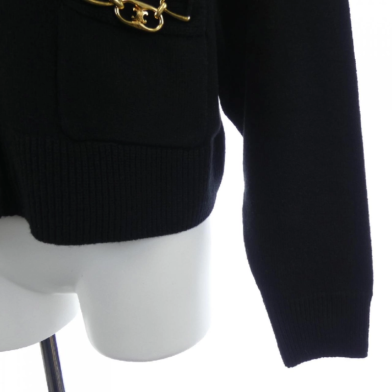 Celine CELINE Trionf Gourmet Cropped 2A87T207O Áo khoác - Hàng hiệu Chính hãng 815897