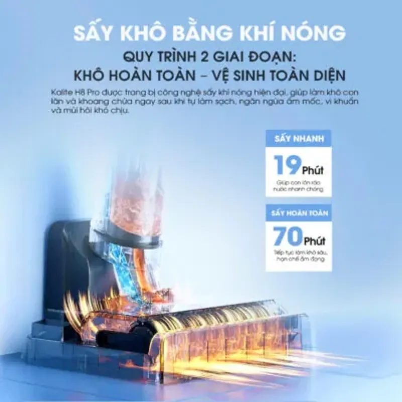 Máy hút bụi lau sàn Kalite H8 Pro 781186