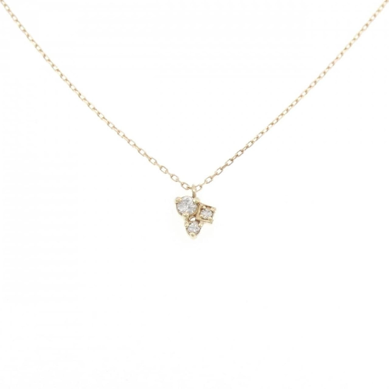 K10YG Dây chuyền kim cương 0.07CT - Hàng hiệu Chính hãng 858304