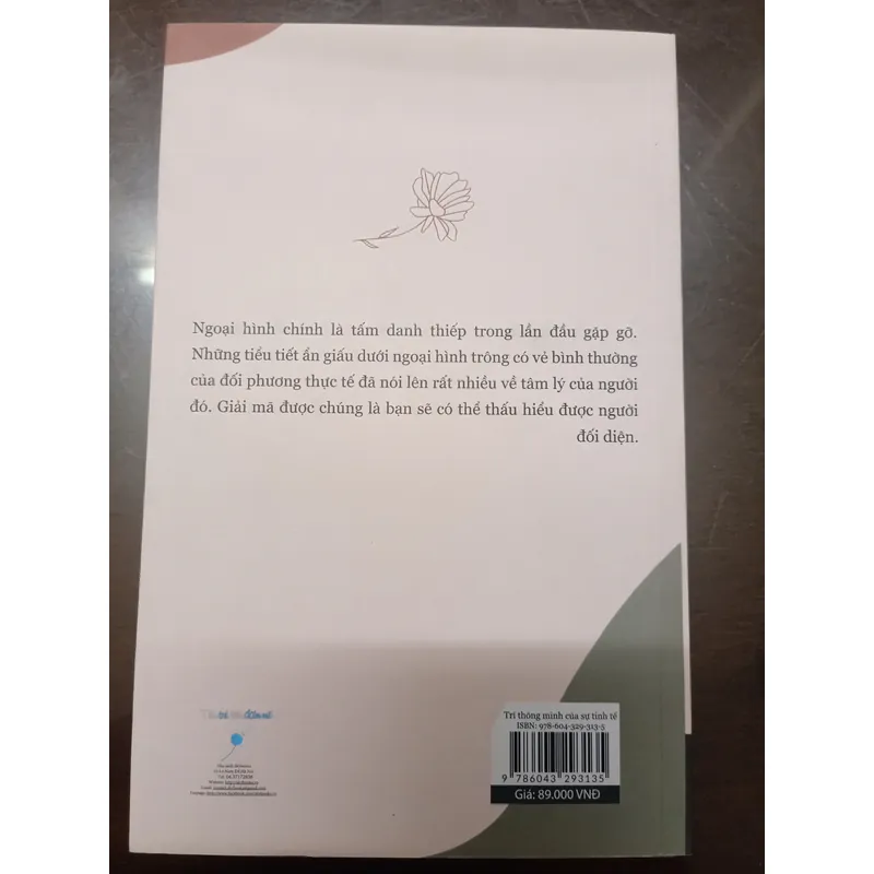 Trí thông minh của sự tinh tế - Sách cũ 642890