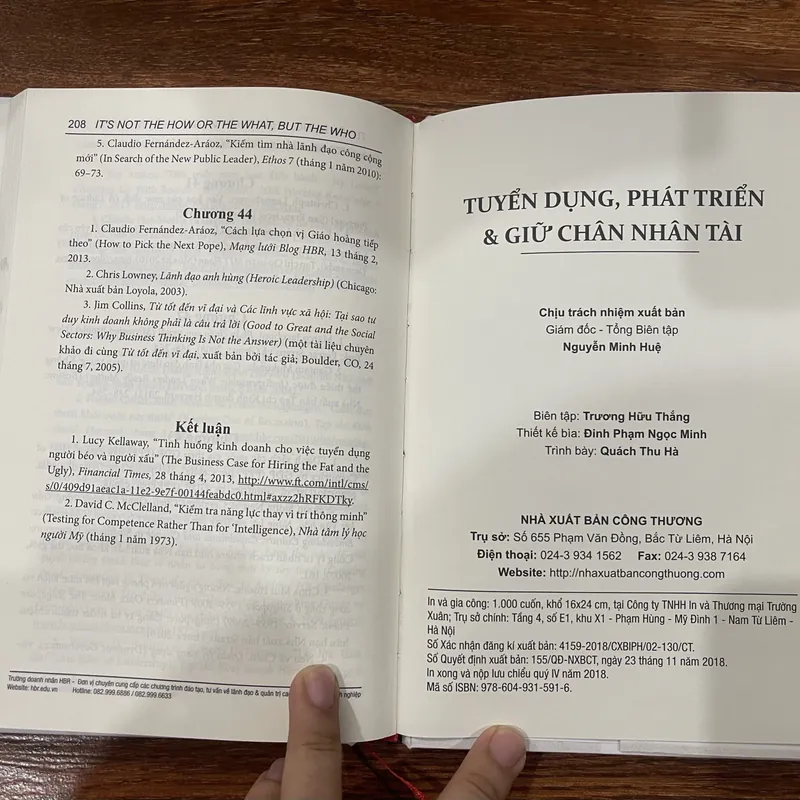 Tuyển dụng phát triển & giữ chân nhân tài (k3) 603652