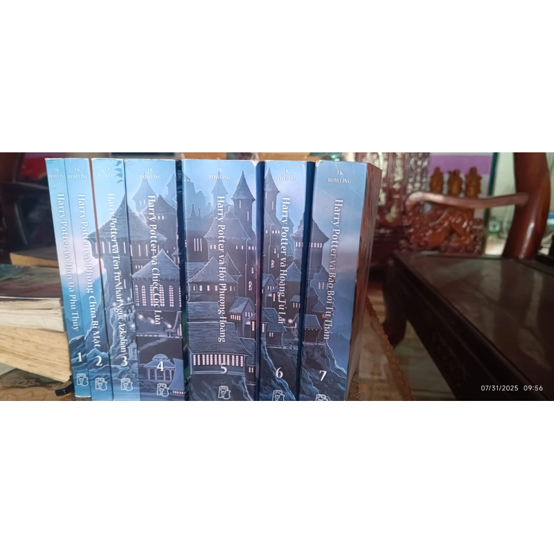 Trọn bộ 7 tập Harry Potter bìa lâu đài 215022