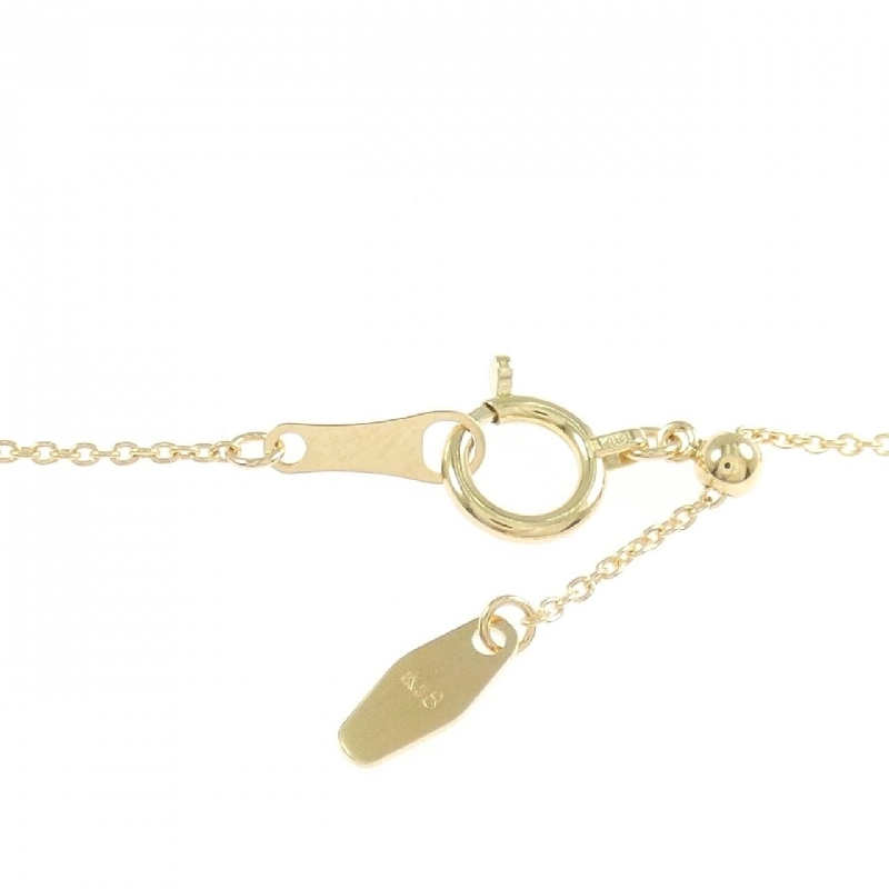 K18YG Dây chuyền kim cương 0.209CT F SI1 EXT H&C - Hàng hiệu Chính hãng 875453