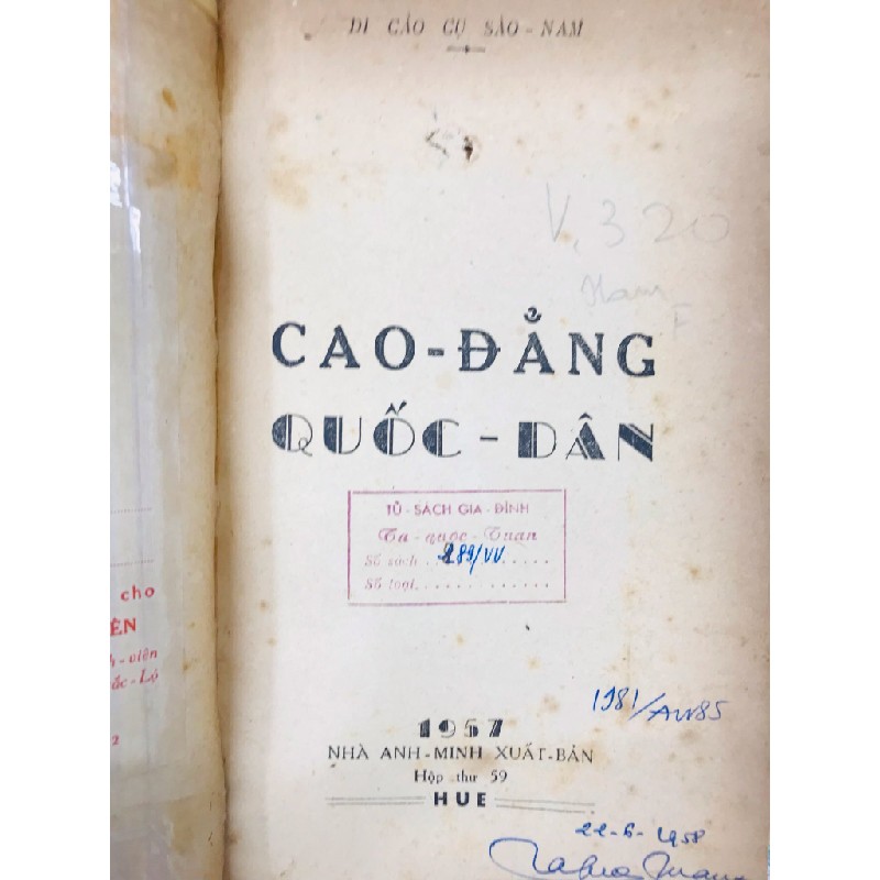 Cao đẳng quốc dân - Anh Minh 126268