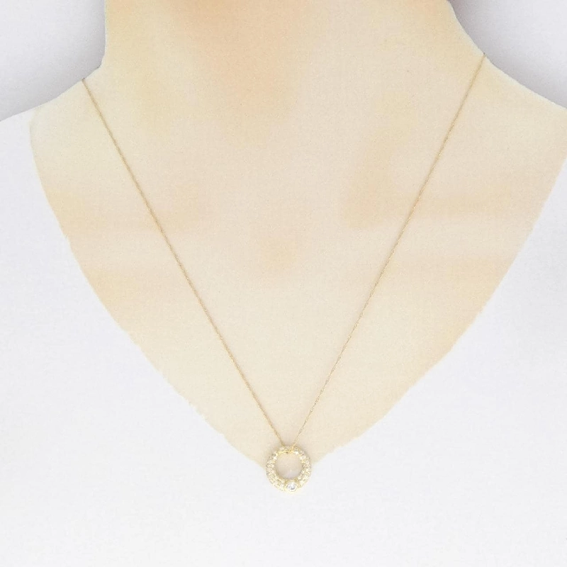 K18YG Dây chuyền kim cương - Hàng hiệu Authentic 863109