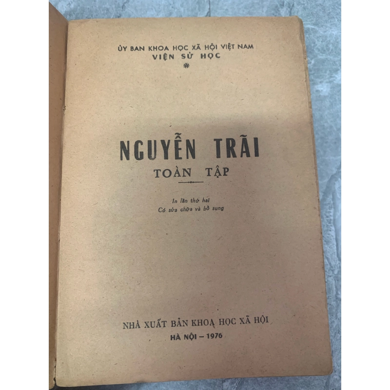 Nguyễn Trãi toàn tập  275012