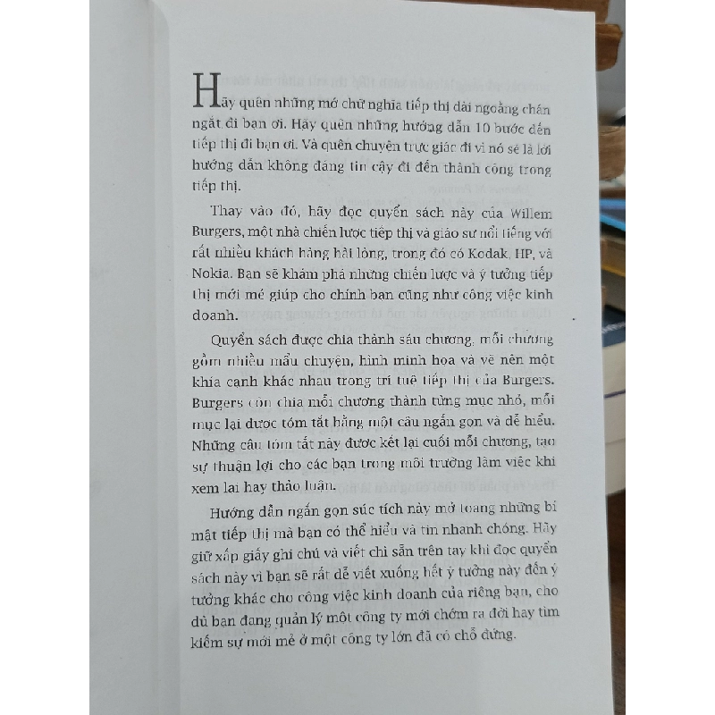 Những điều bạn chưa biết về tiếp thị - Willem Burgers (Lê Tuyên dịch) 518754