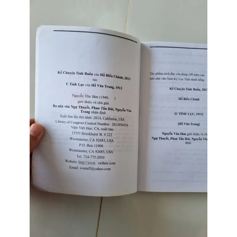 Kể chuyện tình buồn, có thủ bút soạn giả 1029240