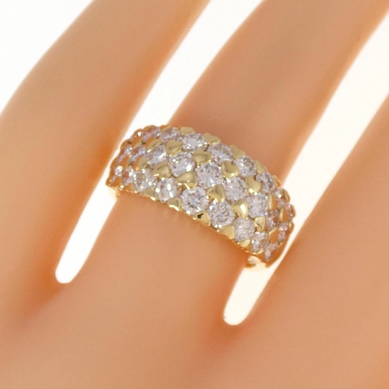 Nhẫn kim cương K18YG 1.91CT 673155