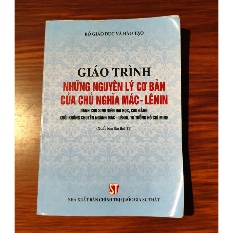 Giáo trình những nguyên lý cơ bản của Chủ nghĩa Mác Lê nin 605355