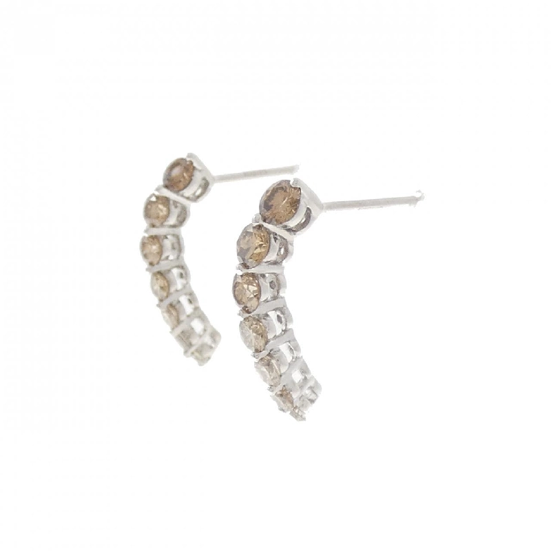 K18WG Bông tai kim cương 0.80CT - Hàng hiệu Chính hãng 870051