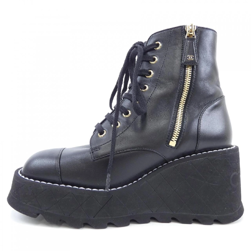 【Khuyến mãi】Giày bốt CHANEL 664584