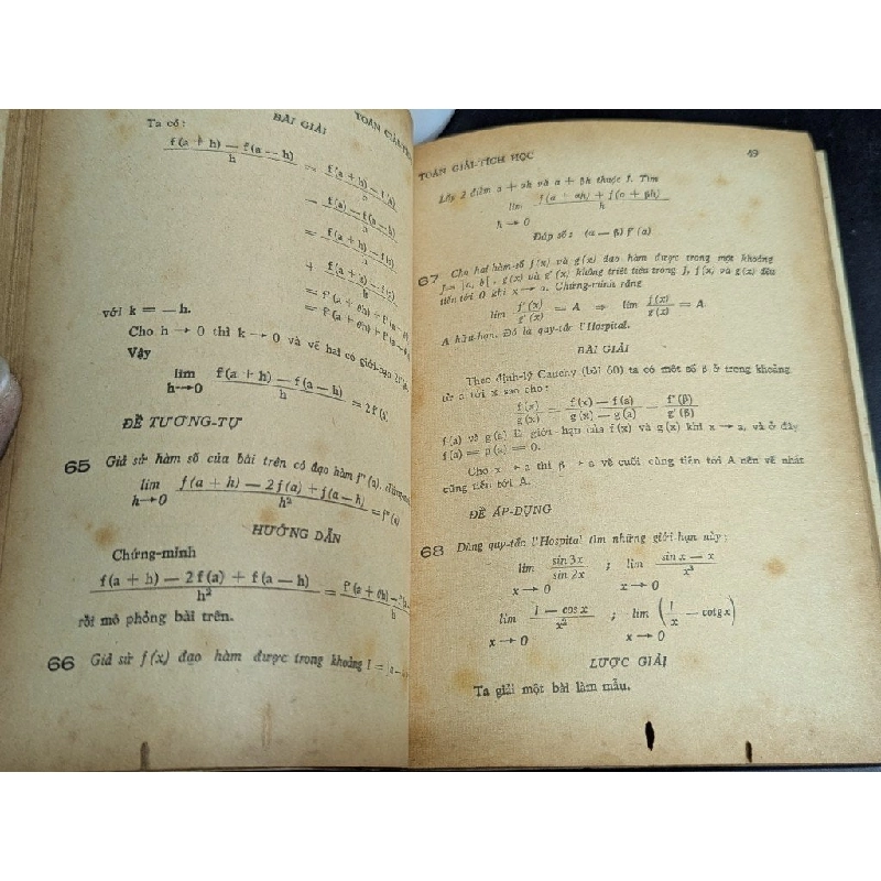 Toán học 12b toán giải tích - Võ Thế Hào & Phạm Kế Viêm 539240