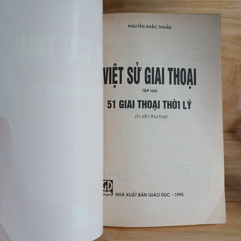 Việt Sử Giai Thoại (Tập 2) - Nguyễn Khắc Thuần 388870