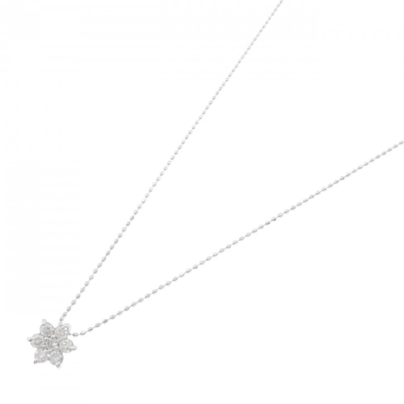 Dây chuyền kim cương K18WG 0.2CT - Hàng hiệu Chính hãng 863804