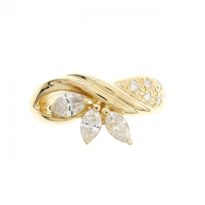 Nhẫn kim cương K18YG 0.50CT 670719