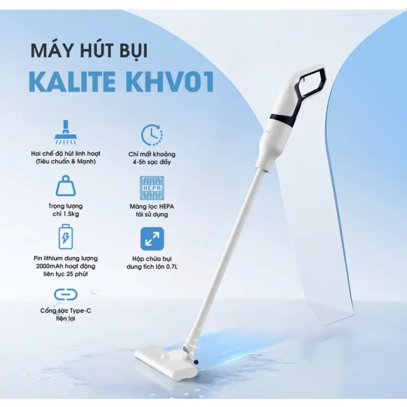 💨 Máy hút bụi Kalite – Làm sạch bụi bẩn, tóc, lông thú cưng chỉ trong vài phút 707695