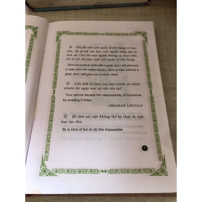 Danh ngôn Song ngữ Anh Việt 1000222