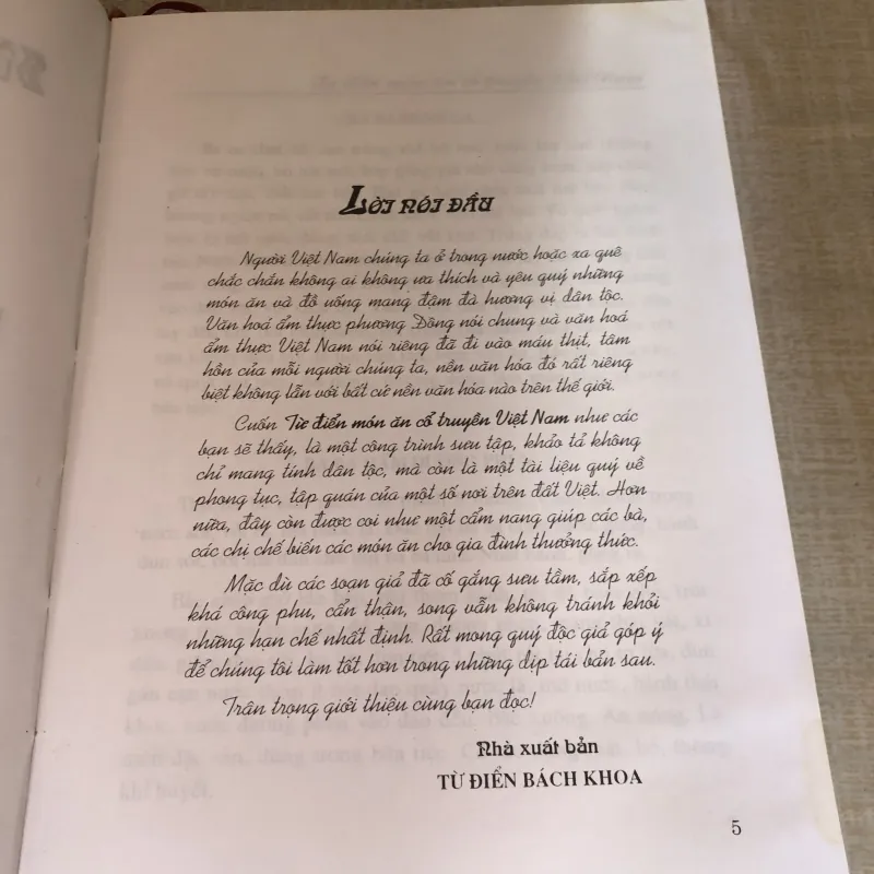 Từ điển món ăn cổ truyền Việt Nam 993507