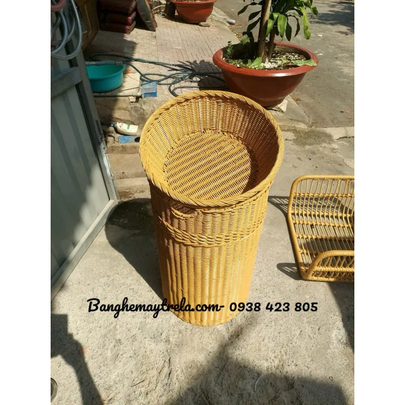 Giỏ trưng trái cây hoa quả siêu thị mây nhựa 927212