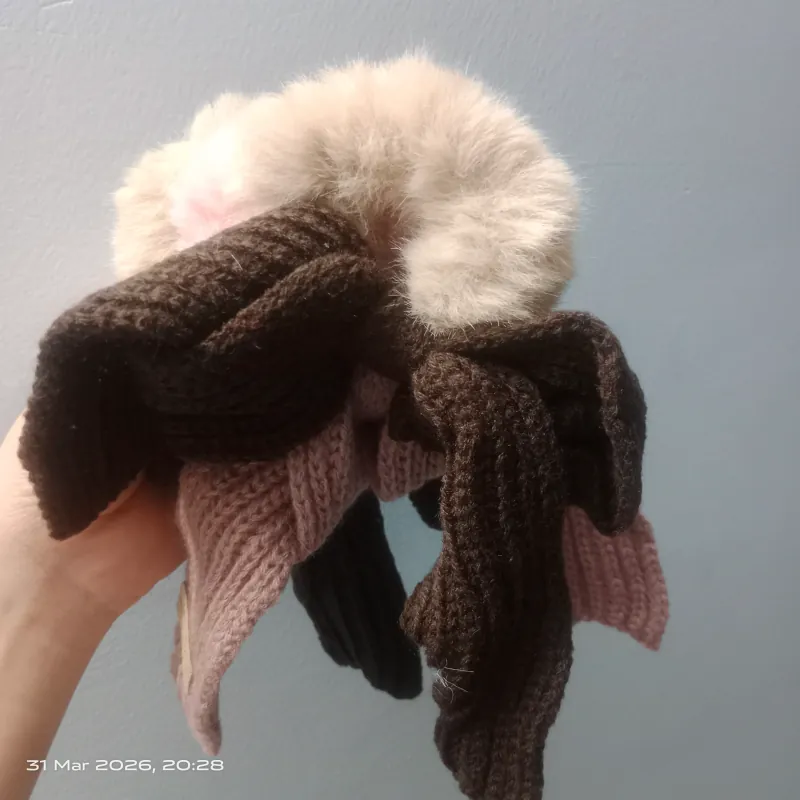 Giá 2 cái -  Cuộc tóc có nơ lớn mềm mại hàng mới 999141