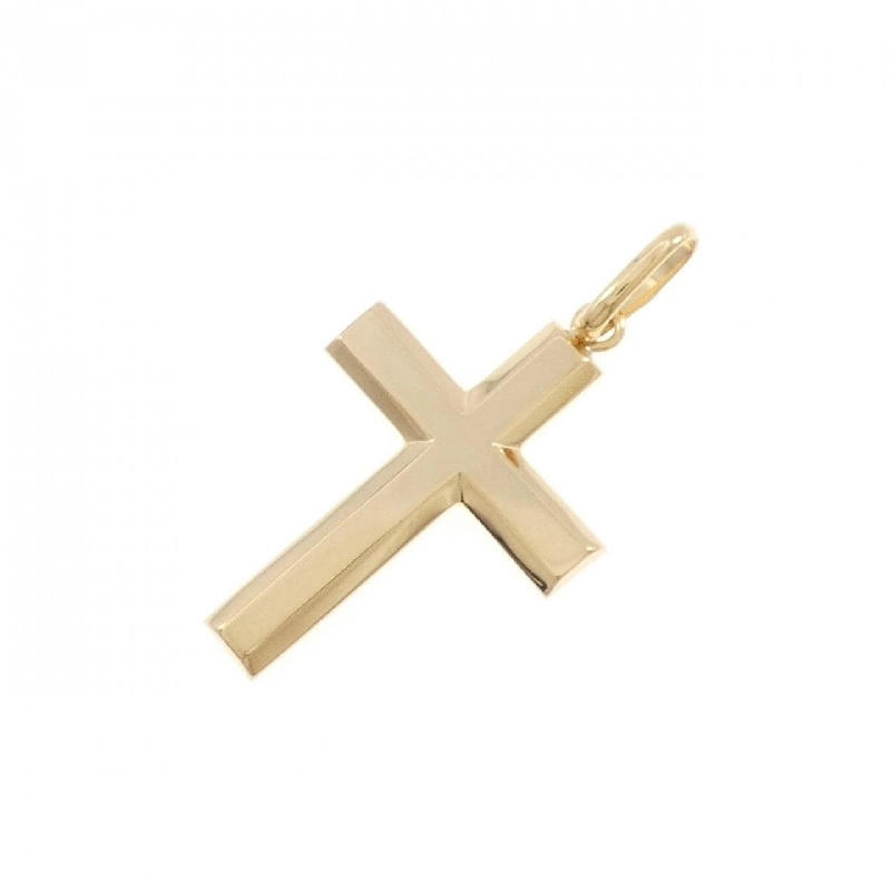 K18YG Mặt dây chuyền hình chữ thập - Hàng hiệu Chính hãng 863884