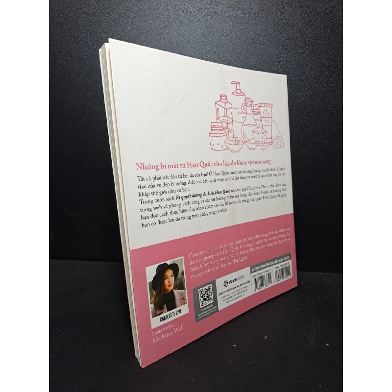 Bí quyết dưỡng da kiểu Hàn Quốc Charlotte Cho (TB Bìa mềm) 2019 mới 95% HCM.ASB2512 sức khỏe, làm đẹp 912768