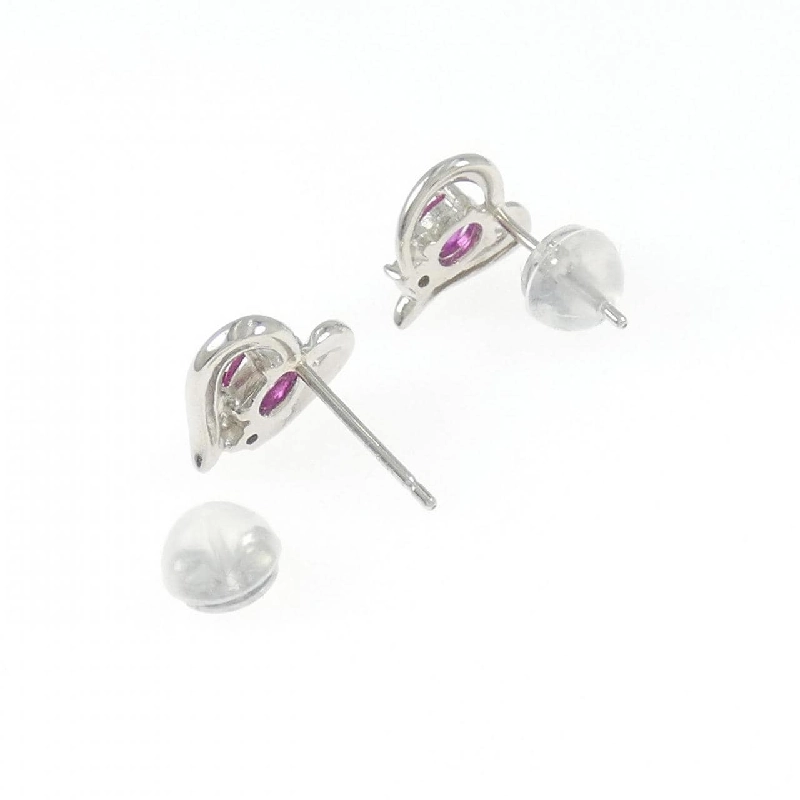PT900 Bông tai hình trái tim Ruby - Hàng hiệu Chính hãng 867715