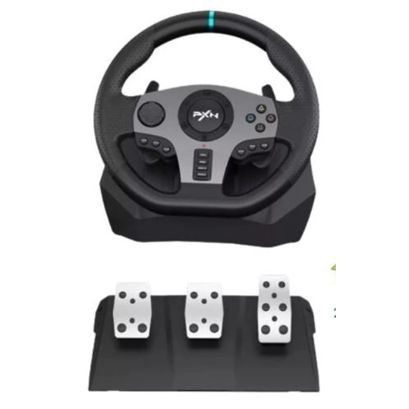 Vô lăng PXN V9 Pro Gen 2 Racing Wheel 270/900 độ , pedal chân côn , số sàn 552557
