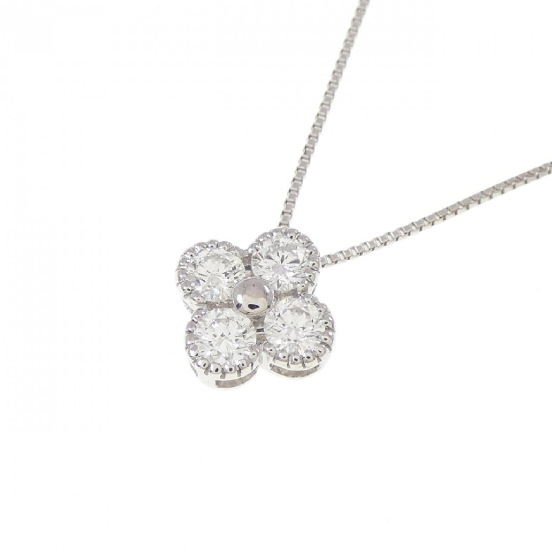 Dây chuyền kim cương hoa PT900/PT850 0.302CT - Hàng hiệu Chính hãng 859632