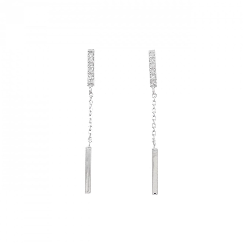 K18WG Bông tai kim cương 0.10CT - Hàng hiệu Chính hãng 869582