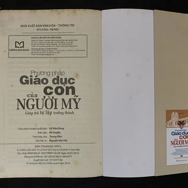 Phương pháp giáo dục con của người Mỹ của tác giả Trần Hân 1030630