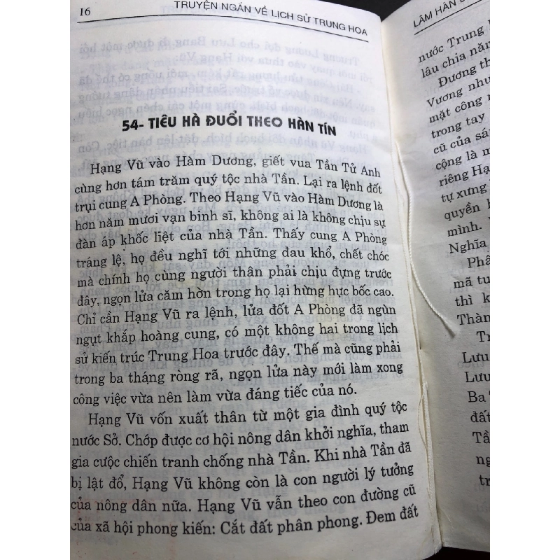 Truyện ngắn về lịch sử Trung Hoa tập 2 mới 70% ố có dấu mộc và viết nhẹ trang đầu 2001 Lâm Hán Đạt - Tào Dự Chương HPB0906 SÁCH VĂN HỌC 914601