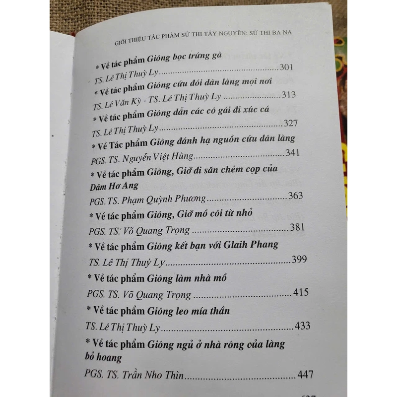 Giới thiệu tác phẩm sử thi Tây Nguyên (Sử thi Ba Na)- 640 trang 437104
