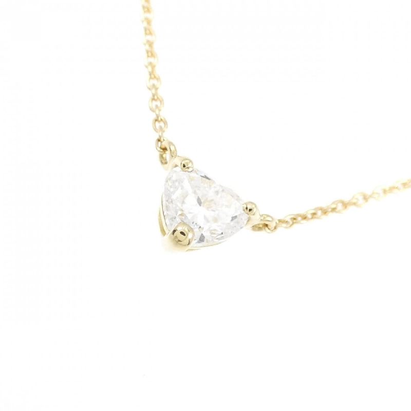 K18YG Dây chuyền kim cương 0.366CT E VS2 hình trái tim - Hàng hiệu Chính hãng 874579