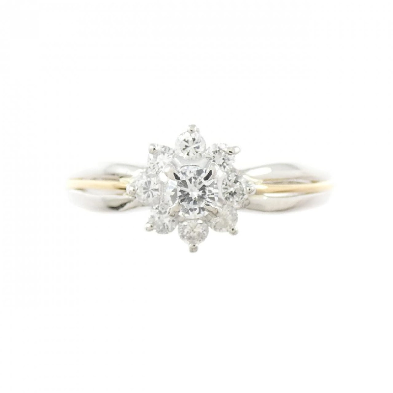 Nhẫn kim cương PT900/K18YG 0.30CT - Hàng hiệu Chính hãng 853633