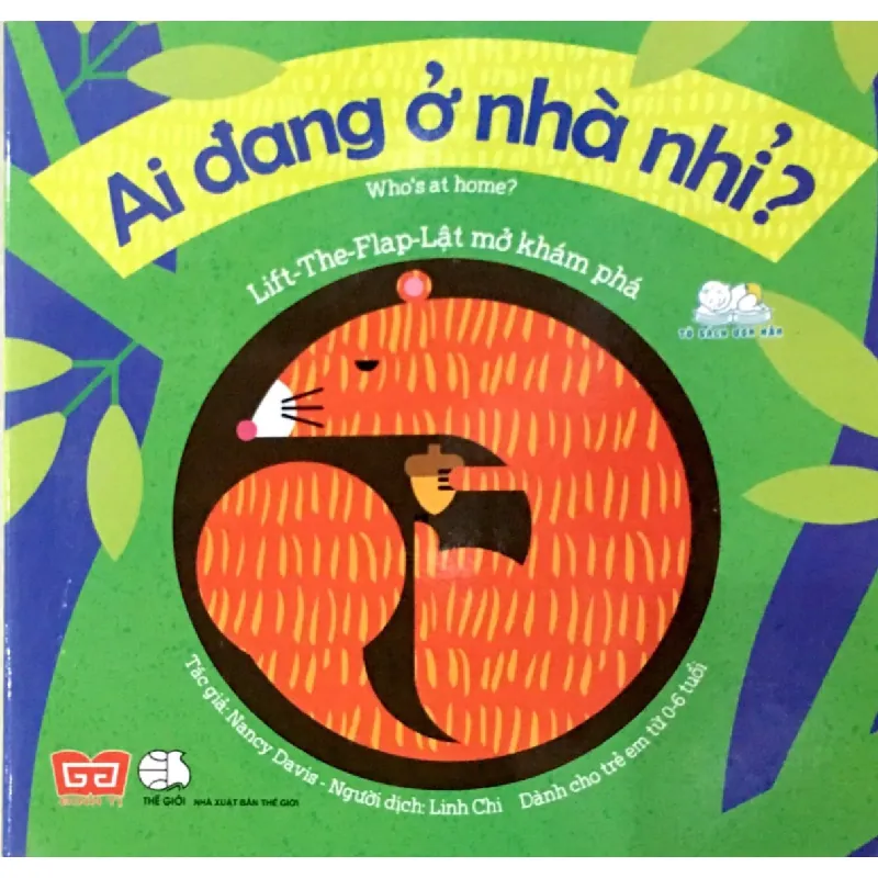 Lift The Flap - Lật Mở Khám Phá - Who’s At Home? Ai Đang Ở Nhà Nhỉ? - Nancy Davis 471899