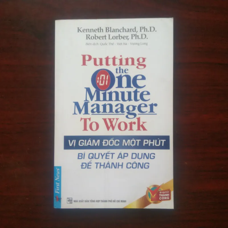 [Sách Quản Trị] The One Minute Manager - Combo Vị Giám Đốc Một Phút + Bí Quyết Áp Dụng 1022240