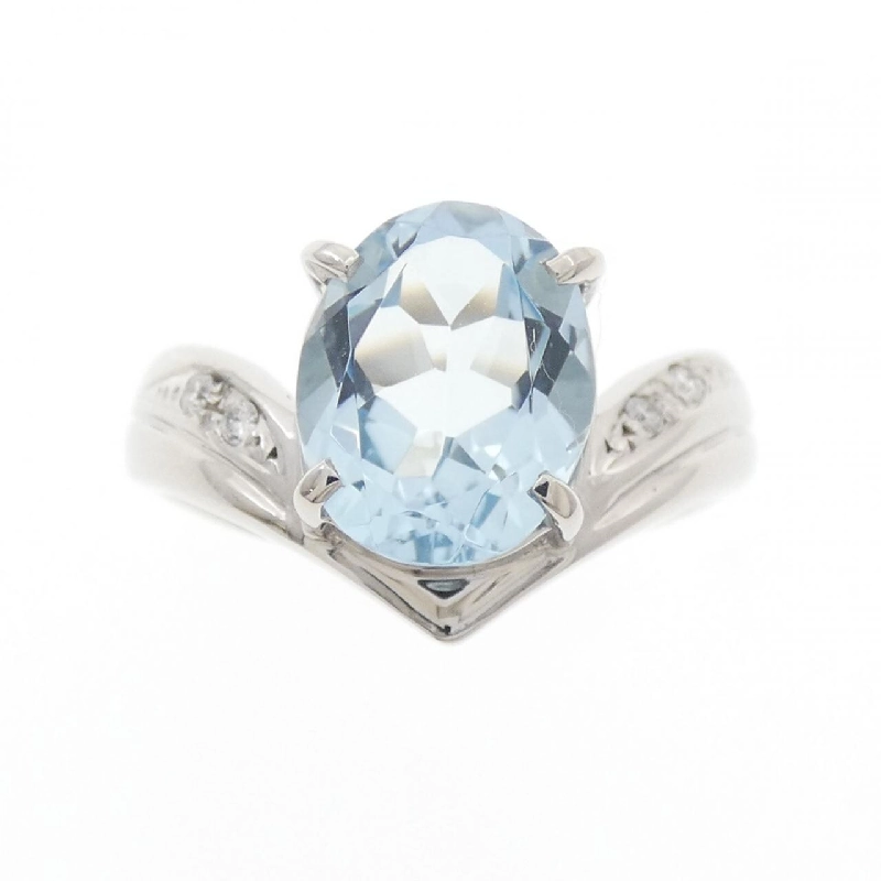 Nhẫn Aquamarine PT900 2.20CT 667757